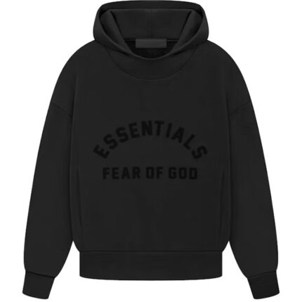 Fear of God Essentials Kids Hoodie Black