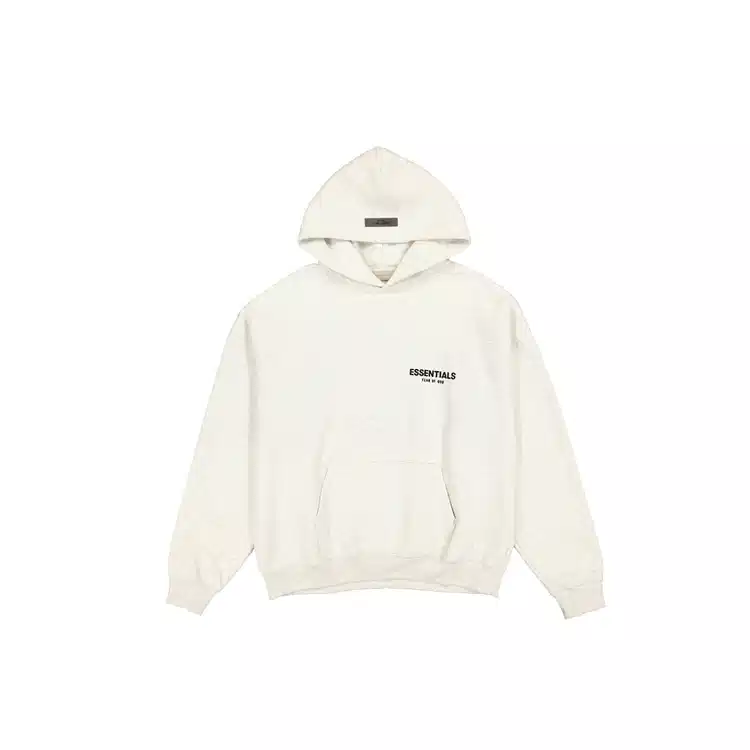White Essentials Hoodie